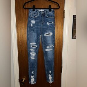 Bridge by gly High Rise Ankle Skinny Jeans